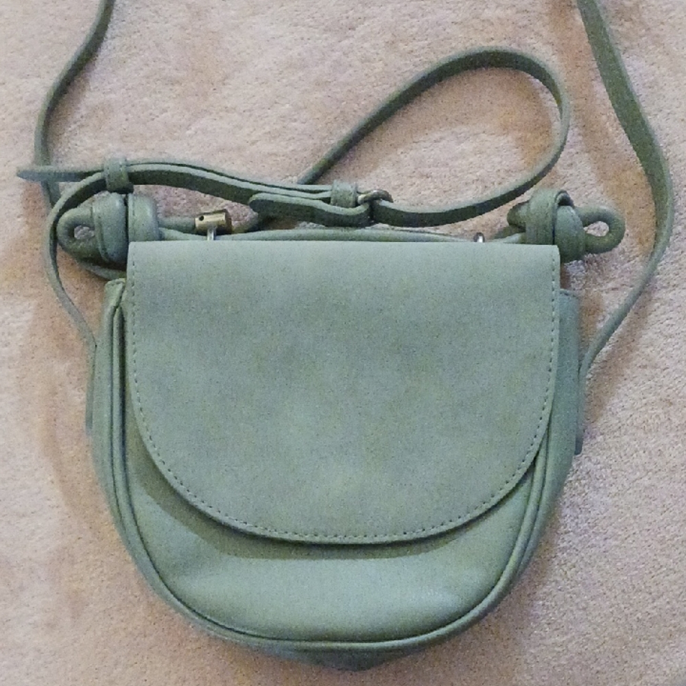 Chic Sage Green Crossbody Bag